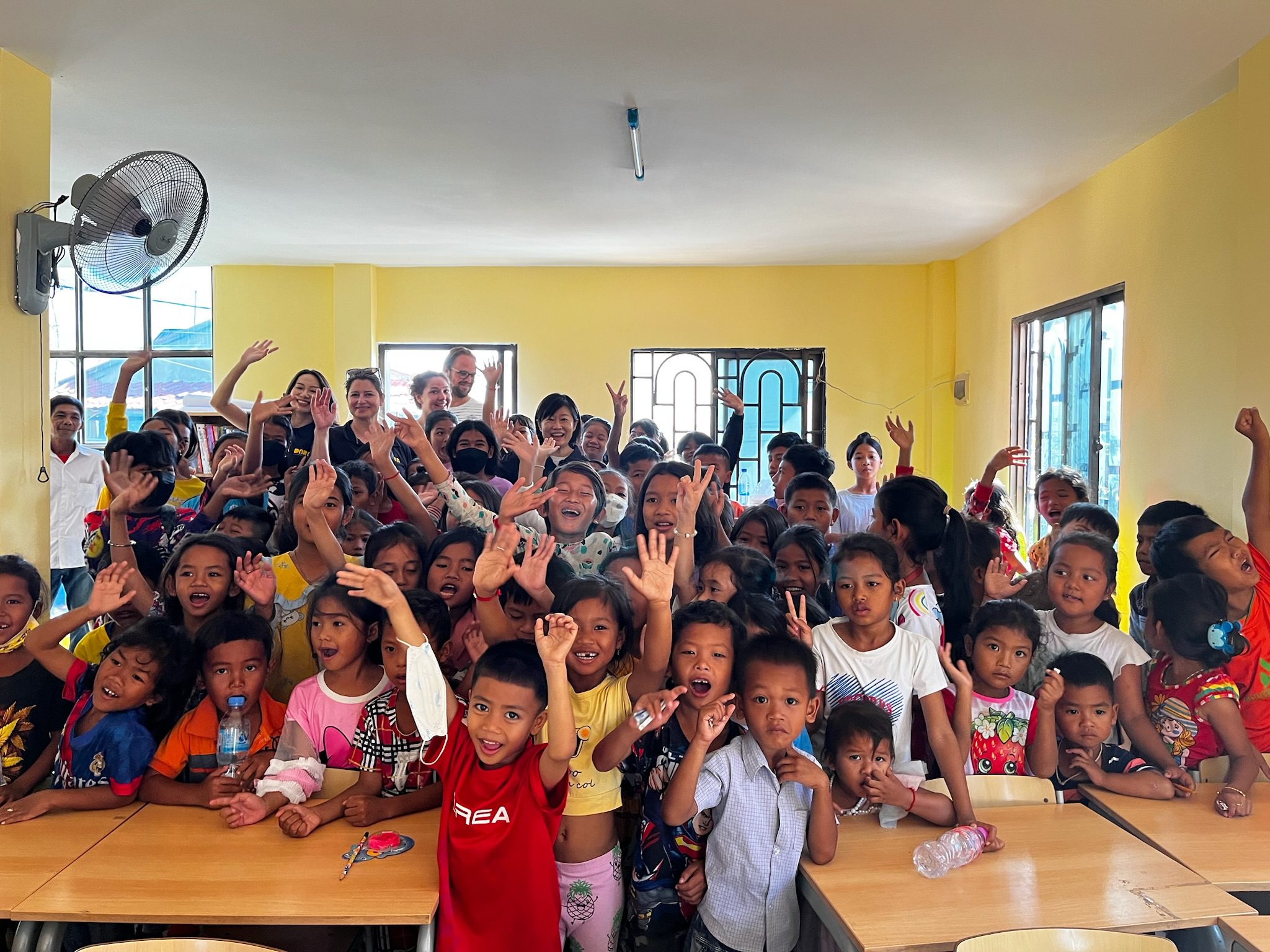 Cambodian Kids Learning at SCCO