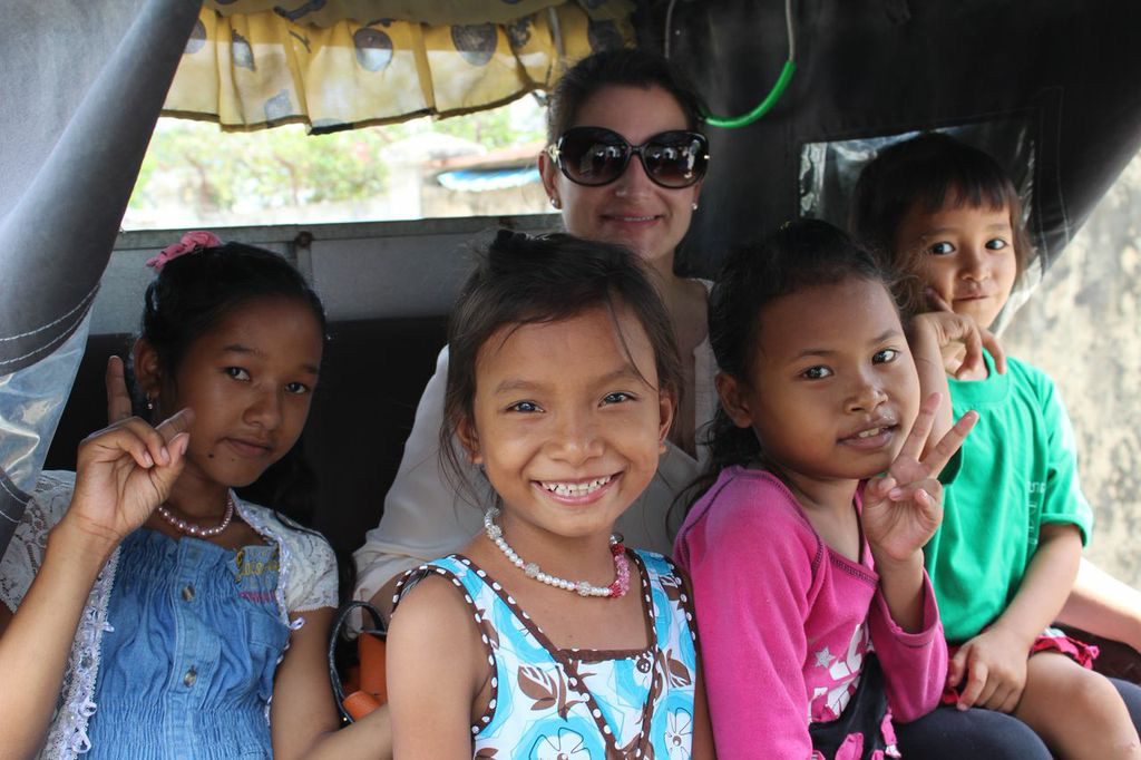 Marijke and residential girls